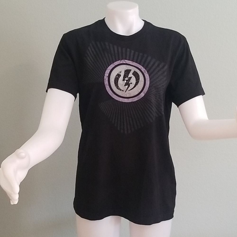 UniSex Electric Black TShirt